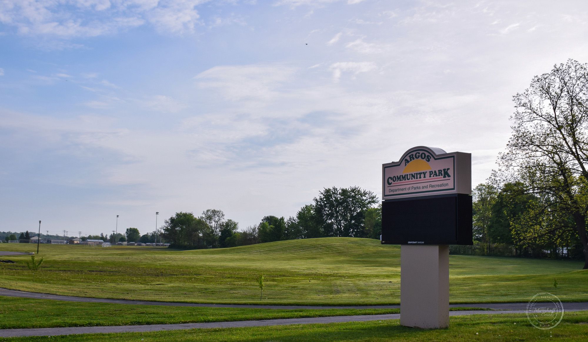 Argos Community Park sign | Recreation and Leisure | Marshall County